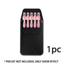 1/2pcs Nurse Pen Bag, Front Fixing Pocket Design, Anti-Leakage, Thickened Medical Pen Bag, PVC Material, Multi-Color Available - Multicolor - View 30