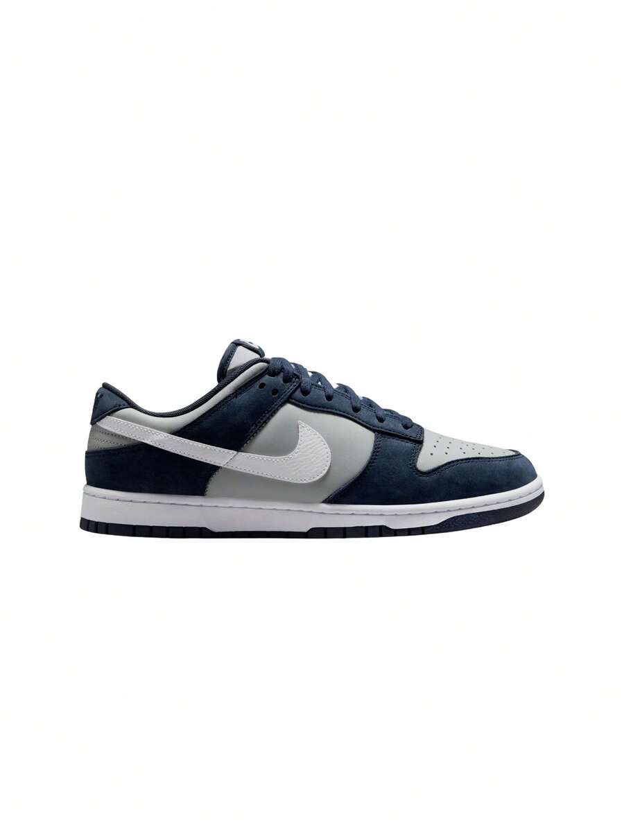 Nike DUNK Men's Sneakers Obsidian/Light Grey/White IB3079-400 - Obsidian/Light Smoke Grey/White - View 1
