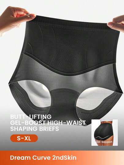 LUVLETTE Braguitas moldeadoras de una sola pieza, de talla grande, de cintura alta y ajuste sin costuras