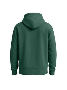 Nike Boy's Pullover Hoodie Green - GREEN WHITE YELLOW BLACK - View 2