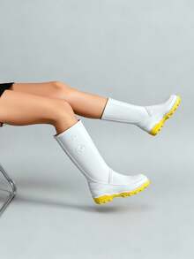 Women Work & Utility Shoes - White - View 3