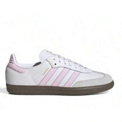 Adidas Samba OG Kinder-Sneaker Cloud White / Clear Pink / Gum IG9151