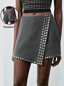 Maija 2026 Casual Versatile Commuting Minimalist Women Shorts Sexy - Grey - View 8