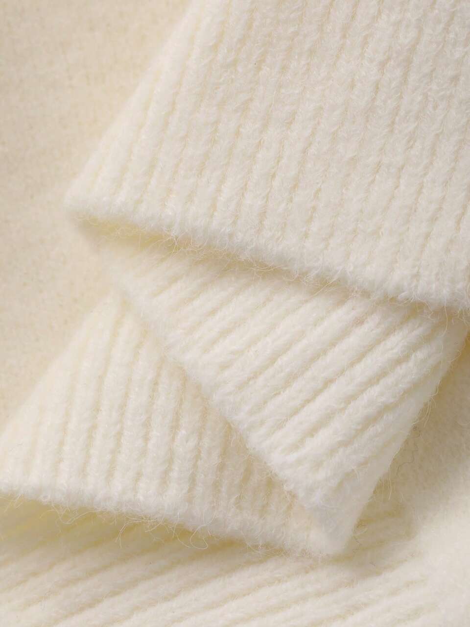 Women's Round Neck Bowknot Tie Back Loose Fit Long Sleeve Sweater, Korean Style, Autumn/Winter