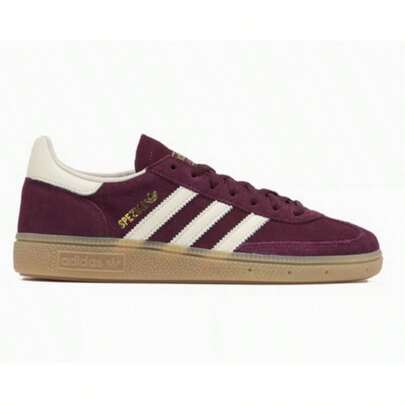 Adidas Handball Spezial Women's Sneakers Maroon / Cream White / Gold Metallic JP8726
