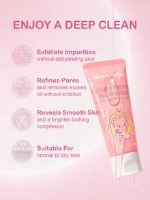 Slow Sunday Collagen Purifying Peel-Off Mask, Face Mask, Black Head Remover, Deep Cleansing, Korean Skincare, Collagen, Sodium Hyaluronate, Purifying Pores & Gently Exfoliates For Smoother, More Radiant Skin, K Beauty, For Winter, Y2K, New Year, For Valentine's Day, Valentines Gift, Valentines Day Gift, Ideal For Party - Dusty Pink - View 3