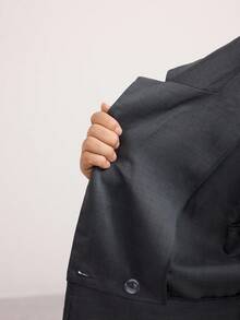 Heiryn 2件套优雅设计商务套装 - 灰色 - 查看 7