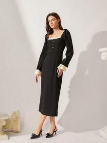 CUCCOO CHICEST Stilettos la modă pentru femei, cu nod cu fundă, cu vârf ascuțit, potriviti pentru navetă, întâlniri, petreceri