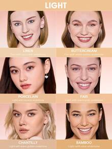 SHEGLAM Lock & Go Long-Lasting Cushion Foundation-Fair Brand Beauty Makeup Face Paint Cosmetic For Women Girls Perfect For Fall Winter Ideal For Y2K Fancy Fashion Suitable For Birthday Christmas Present Party Ready Best Color