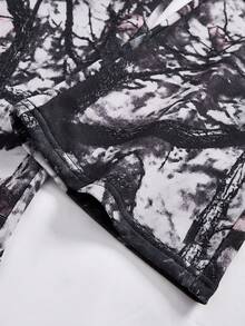 SHEIN Bộ 2 bộ quần áo thể thao thường ngày màu đen có mũ trùm đầu họa tiết graffiti và quần ống loe cho bé trai tuổi mới lớn, phù hợp cho trang phục trẻ em, bộ quần áo bé trai mới biết đi trở lại trường, phù hợp cho tiệc sinh nhật, tiệc tối, biểu diễn, đám cưới, lễ rửa tội, lễ khai giảng, hàng ngày, phù hợp để sử dụng hàng ngày, phù hợp để đi học, phù hợp để đi du lịch, phù hợp để chơi thể thao, phù hợp cho mùa xuân, mùa thu và mùa đông - Nhiều màu - Xem 3