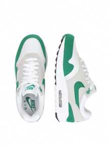 Nike Air Max 1 '87 Women's Sneakers Neutral Grey / Malachite DZ2628 - Neutralgrau/Weiß/Schwarz/Malachit - Übersicht 5