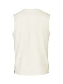 Nike Men's Sports Knitted Vest White - White - View 2