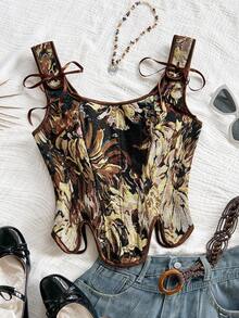 Soleia 女士背心和吊带背心。派对 - 彩色 - 查看 4