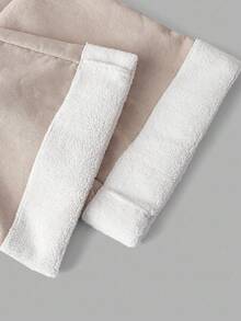 SHEIN MOD Vintage 70s Women's Khaki Thermal Lined Flared Pants – Retro Hippie, Holiday Wear, Bohemian, Y2K, Western And Nomadic Style, Back-To-School, Commuter,Vacation Women,2000s , Costume - Khaki - View 4