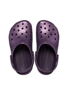 Crocs CLASSIC CLOG Kids' Clogs Flexible Cushioned Lightweight Shopping Daily Weekend Purple 210721-5AT - Violet Purple - View 4
