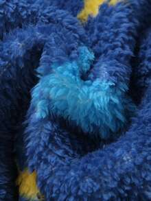 SHEIN 青少年男童秋冬时尚街头百搭小恐龙加厚连帽外套