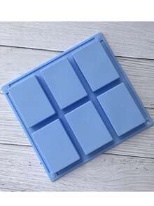 Molde de silicona antiadherente de alta calidad - Moldes rectangulares reutilizables para hacer barras de jabón de bricolaje, suministros de baño y belleza caseros, herramientas de fabricación de jabón hechas a mano de fácil desmoldeo - Rosa