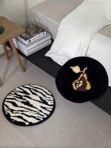 Cirelle Fun Cartoon Flocked Tush Cushion - Home & Office Desk Chair Pad, Comfy Year-Round Seat Pillow - 彩色 - 查看 7