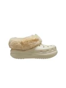 Crocs Furever Crush Lined Unisex Clog Beige CR208446 - Beige - View 1