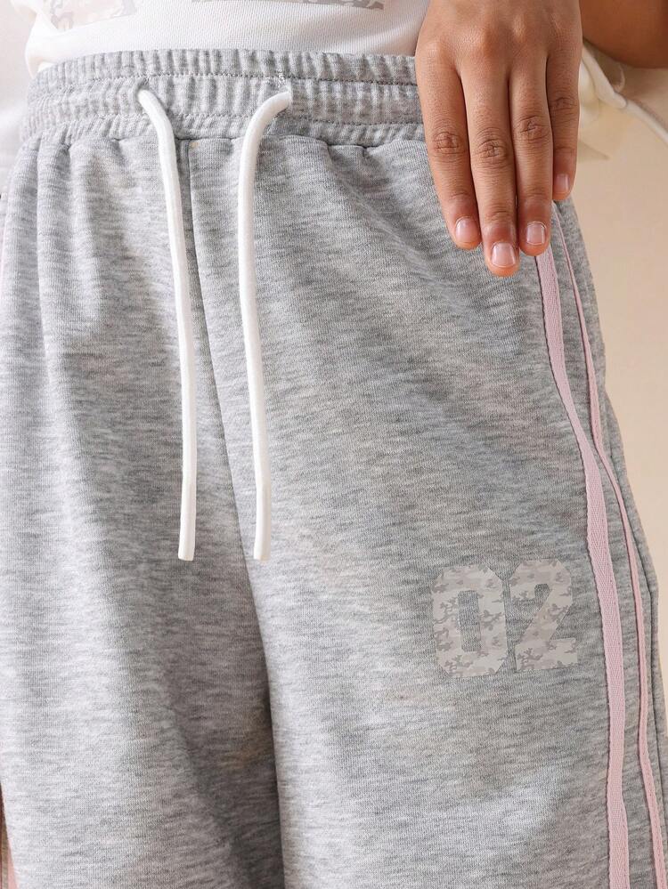 Crop Tee With Wide Leg Pants