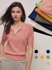 BizChic Áo len cổ lọ dệt kim họa tiết kim cương bất đối xứng mới cho nữ, kiểu dáng hiện đại, thanh lịch, phù hợp cho công sở thành thị hàng ngày, phong cách retro thập niên 90, trang phục Giáng sinh và Năm mới lãng mạn, thích hợp cho tiệc tùng, đi biển, lễ tốt nghiệp, lễ hội, kỳ nghỉ, phong cách giản dị tối giản, phù hợp cho khách dự đám cưới, chủ nhà, hẹn hò, tiệc tùng, hòa nhạc, bữa sáng muộn, sân bay, nhiều dịp khác nhau. - Đỏ - Xem 9