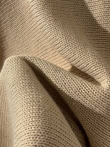 Franclia French Retro Elegant Casual Simple Versatile Chic Autumn Women's Clothing Winter Women's Clothing Casual Business Commuting Light Brown Sweater Khaki Sweater High Neck Turn-Down Collar Batwing Sleeve Shawl Style Fitted Cuffs Top Elastic Sweater Skirt Flared Hem Christmas Sweater Set Thanksgiving Outfit New Year's Clothing Sweater Set Brown Skirt Brown Top Camel Women's Sweater Two-Piece Set