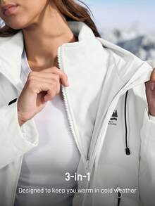 In My Nature Women's Outdoor 3-In-1 Jacket For Winter