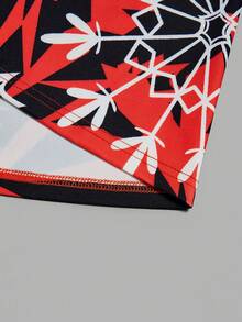 EMERY ROSE Váy xòe không tay dây lông dự tiệc Giáng sinh cỡ lớn - Nhiều màu - Xem 8