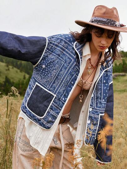 Bohemela 秋冬女士休闲度假棉服大衣