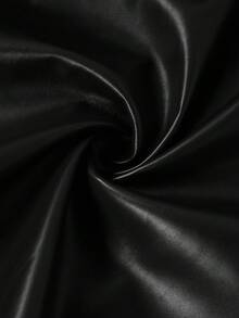 Ellevyn Women's Thermal Lined PU Leather Long Trench Coat, Autumn/Winter,Fall,Fall Clothes For Women - Black - View 10