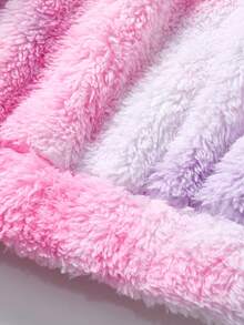 JNSQ Set de 3 piese pentru fete preadolescente, include jachetă pufoasă îngroșată, maiou mulat și pantaloni de yoga groși, potrivit pentru purtare zilnică de toamnă/iarnă, activități în aer liber, vacanță, streetwear, petreceri și timp liber - Roz - Vizualizare 8