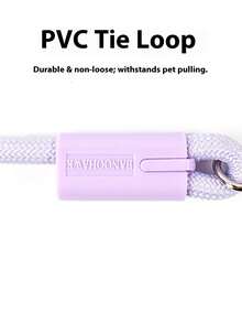 PETSIN 1 Piece Pet Dog Lead Universal Dog Walking Chain Anti-Explosion Shock Walking Dog Chain Nylon Round Rope Outdoor Dog Walking Rope Lead Pet Supplies - Multicolor - View 7