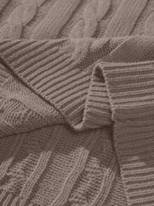 Manfinity Homme Pull sans manches en tricot unicolore col V pour homme grande taille, polyvalent et décontracté. Idéal pour l'automne/hiver