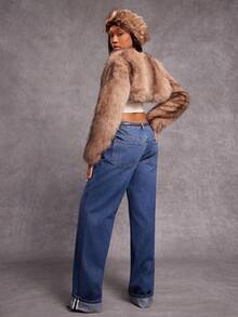 NYA SZN Vestido ajustado de punto con estampado de piel de ciervo falsa, estilo Y2K, adecuado para ocasiones especiales, eventos, fiestas, brunch. Vestido maxi de punto para otoño e invierno, apropiado para atuendos de oficina para mujeres.