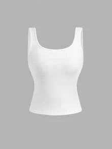 Girlism Conjunto casual de chica adolescente con sudadera con capucha de manga larga y cremallera de unicolor, top de tirantes de unicolor y pantalones de pierna ancha, otoño/invierno