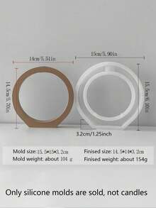 Unique Arched Rectangular Round Hydroponic Gypsum Hollow Flower Vase Silicone Mould - DIY Hydroponic Vase Resin Mold For Asymmetric Plant Vase, Home Decor, And Creative Gardening Projects - Reusable, And Easy To Use Silicone Mold For Various Plant Shapes And Sizes