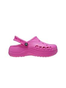 Crocs Baya Platform Women's Clog Electric Pink CR208186 - Pink - View 1