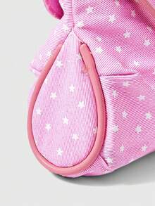 ROMWE Kawaii Bolsos de hombro para mujer - Rosa - Ver 5