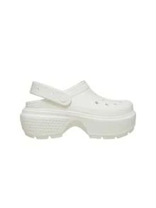 Crocs Stomp Women's Clog White CR209347 - White - View 1
