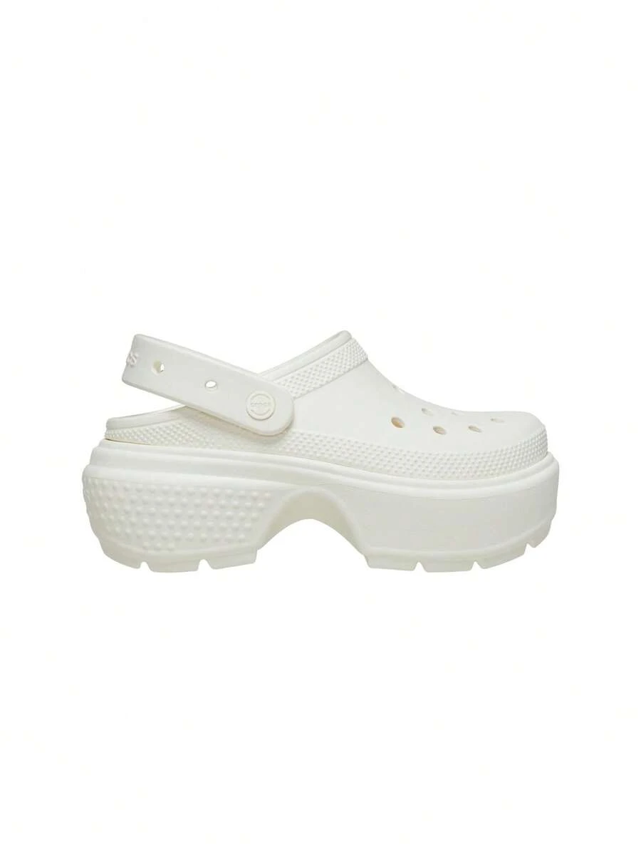 Crocs Stomp Women's Clog White CR209347 - White - View 1