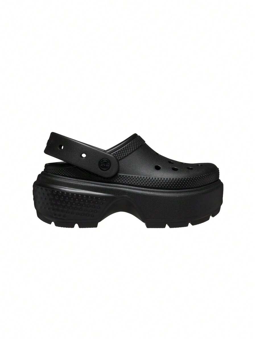Crocs Stomp Unisex Clog Black CR209347 - 黑色 - 查看 1