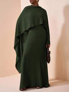 Zivah 2025年初秋，全新圣帕特里克节风格，西部风、游牧风、生日派对风、毕业季风、学院风、日常出游的基础百搭风、休闲度假风、邮轮旅行风、沙滩海边日光浴风、热门街头风， - 墨綠色 - 查看 6