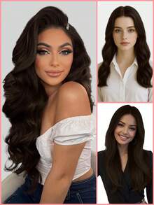 SMART&MATCH Clip In Hair Extensions Real Human Hair, Remy Human Hair Extensions Clip Ins For Women, Natural Human Hair, 14-20 Inch 2 Packs (4pcs+7pcs) - S2 - View 2