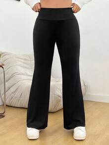 Solflare Plus Solid Flare Leg Sweatpants
