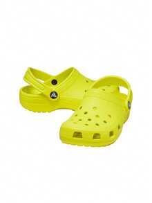 Crocs 男女通用经典木屐T恤 - 酸度 - 查看 3