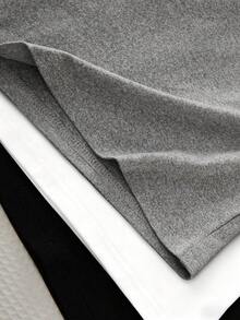 SHEIN 3pcs/Set Boys Thermal Underwear Long Sleeve Base Layer Set - Multicolor - View 4