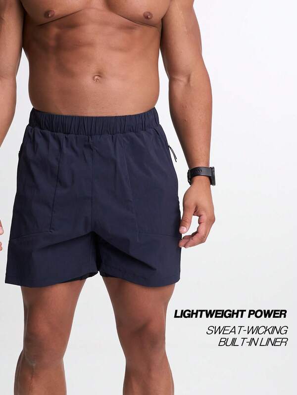 Pantalones cortos de entrenamiento de alto rendimiento ARC para correr, baloncesto, fitness, gimnasio y entrenamiento, de secado rápido