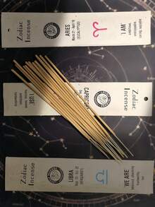 Cirelle 尼泊尔手工十二生肖香棒 - 12 个可爱的星座天然竹香薰，植物基家居香氛，让您放松身心 - 彩色 - 查看 5