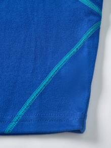 JNSQ Tween Girl Clothes, Girl Outfit Sets, Children Autumn/Winter Sports Wear, Autumn/Winter Girls Fitted Asymmetrical T-Shirt Top Paired With Loose Straight Long Two Pieces Set, Suitable For Autumn, Winter Daily Wear, Outdoor Activities, Vacation, Street Style, Party And Leisure Fall