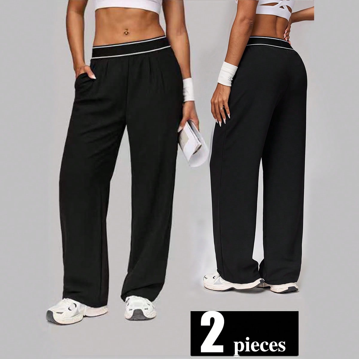 Pantalones deportivos casuales para mujer